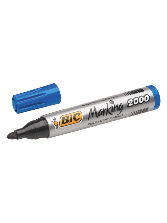 Bic Permanentinis žymeklis Eco 2000 2-5 mm, mėlynas, 1 vnt. 000064