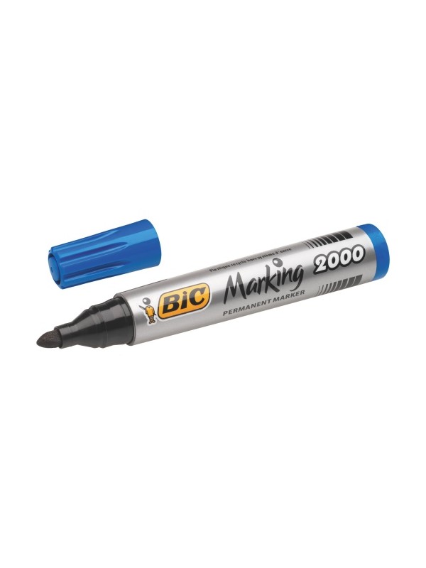 Bic Permanentinis žymeklis Eco 2000 2-5 mm, mėlynas, 1 vnt. 000064