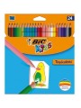 Bic Spalvoti pieštukai Tropicolors 24 spalvų rinkinys, 022510