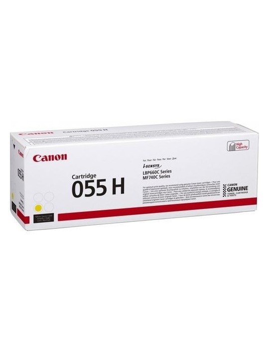 Canon CRG 055H (3017C002) geltona kasetė