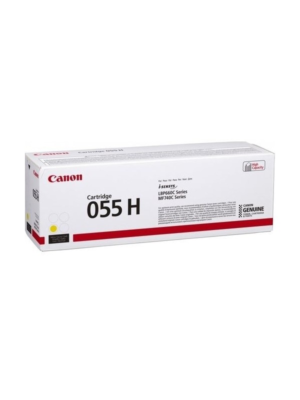 Canon CRG 055H (3017C002) geltona kasetė