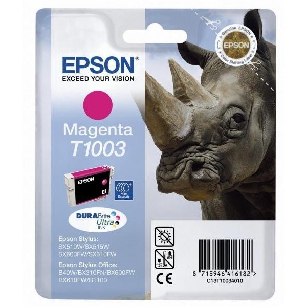 Epson tindikassett C13T10034010 T1003