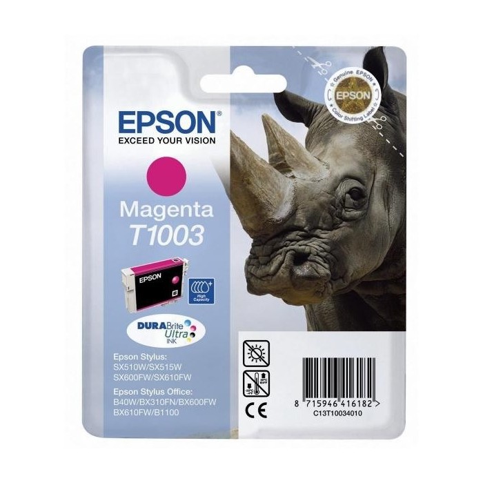 Epson tindikassett C13T10034010 T1003