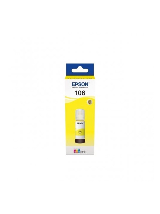 Epson 106 EcoTank (C13T00R440) Rašalo papildymo buteliukas, Geltona