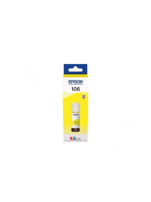 Epson 106 EcoTank (C13T00R440) Rašalo papildymo buteliukas, Geltona