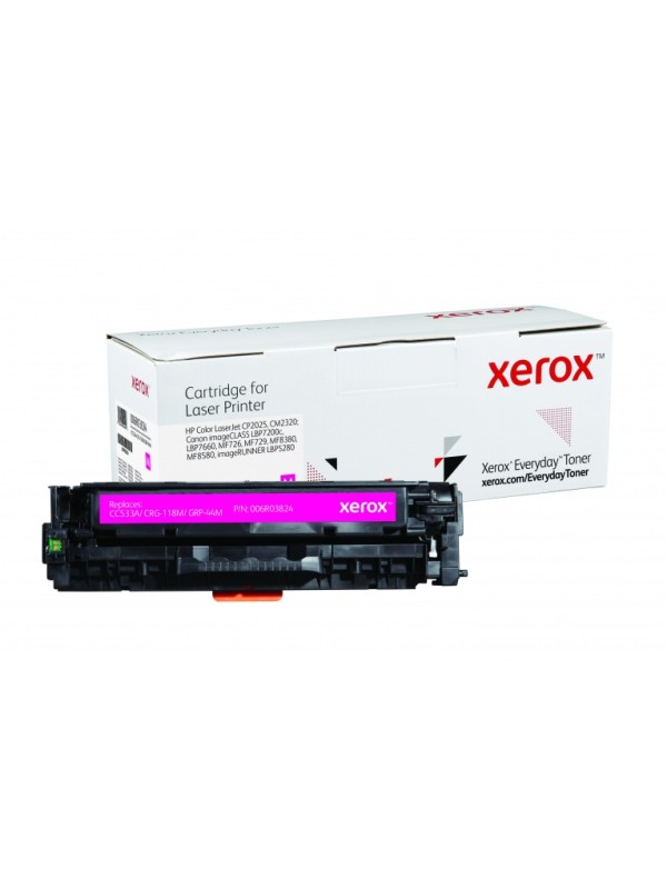 Xerox for HP No.304A CC533A purpurinė kasetė lazeriniams spausdintuvams, 2800, psl.