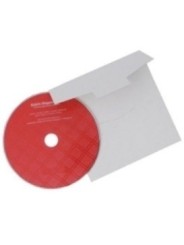 Vokai CD/DVD be langelio, 125x125mm, pakuotėje 1000 vnt.