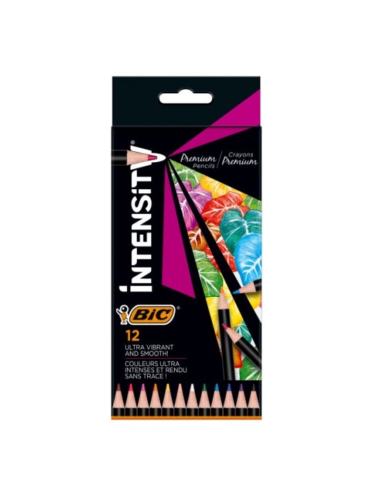 Bic Spalvoti pieštukai Intensity 12 spalvų rinkinys 951844