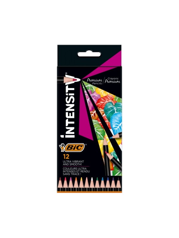 Bic Spalvoti pieštukai Intensity 12 spalvų rinkinys 951844