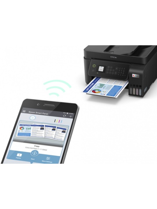 Spausdintuvas rašalinis Epson EcoTank L5290 A4, Spalvotas, MFP, ADF, WiFi