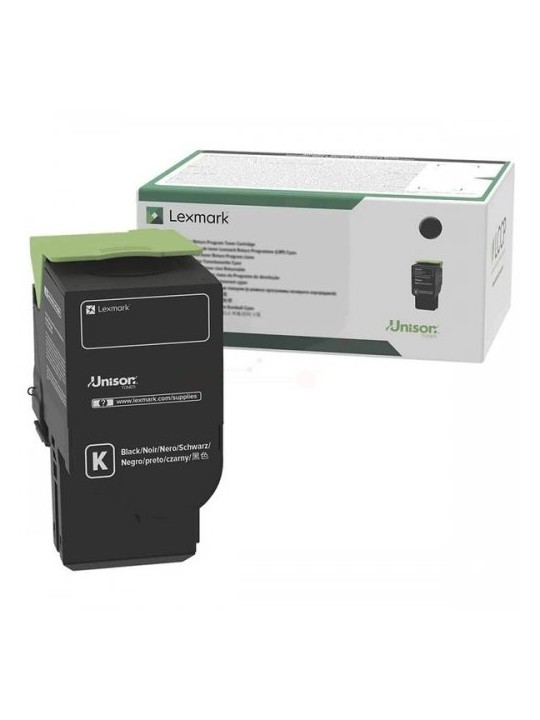 Lexmark (78C2XK0), juoda kasetė