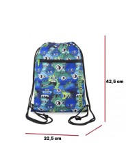 Maišelis sportinei aprangai CoolPack Vert Wiggly Eyes Blue