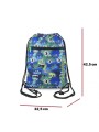 Maišelis sportinei aprangai CoolPack Vert Wiggly Eyes Blue