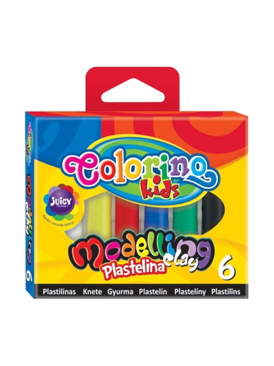 Plastilinas Colorino Kids 6 spalvų