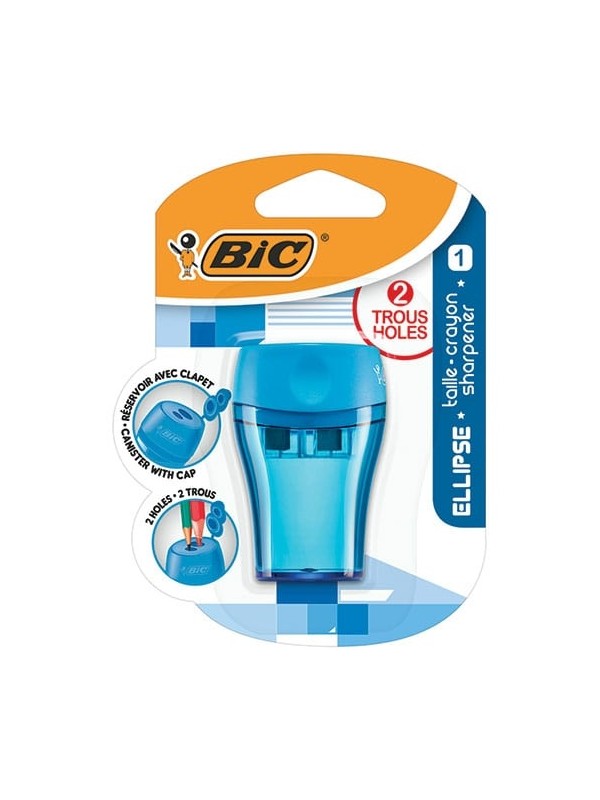 Bic Drožtukas dvigubas Ellipse Maxi, su konteineriu 1 vnt.