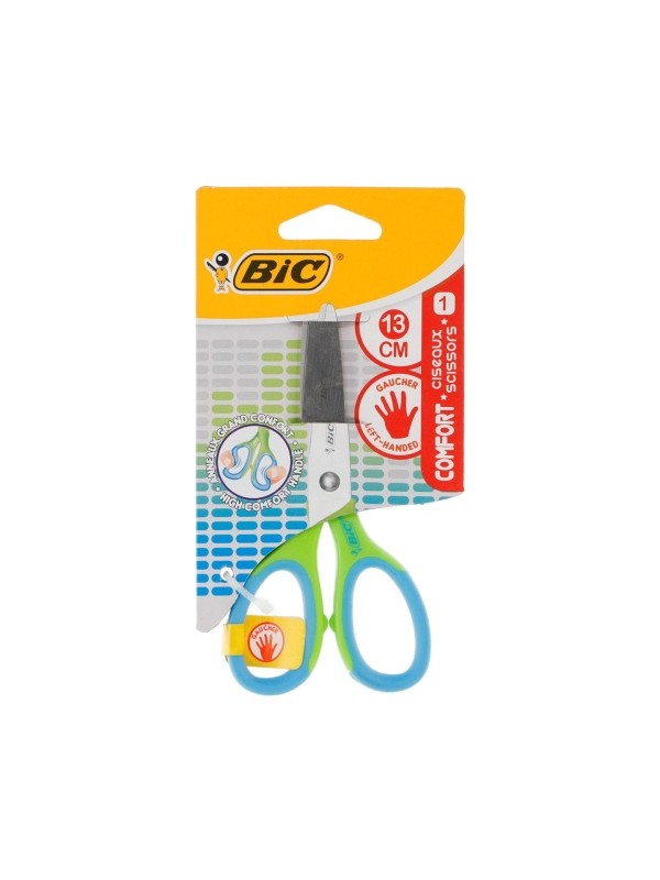 Bic Žirklės COMFORT 13 cm kairiarankiams