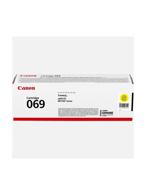 Canon Toner 069 Geltona (5091C002) kasetė