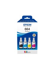 Epson 664 EcoTank (C13T66464A) kasetė rašaliniams spausdintuvams, CMYK, Komplektas 4 spalvų