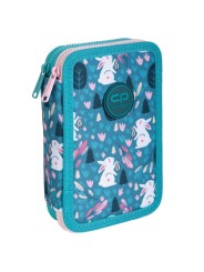 Forminis dviejų skyrių penalas su priedais CoolPack Jumper 2 Princess Bunny