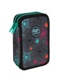 Forminis dviejų skyrių penalas su priedais CoolPack Jumper 2 Milky Way