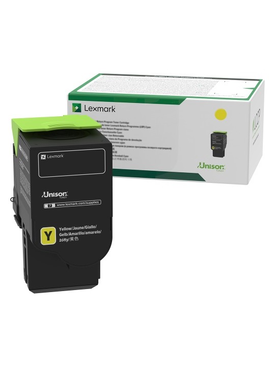 Lexmark 78C2XY0 kasetė lazeriniams spausdintuvams, Geltona (5000 puslapių)