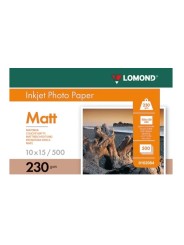 Fotopopierius Lomond Photo Inkjet Paper Matinis 230 g/m2 10x15, 500 lapų