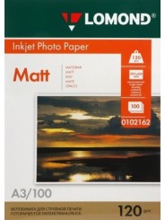 Fotopopierius Lomond Photo Inkjet Paper Matinis 120 g/m2 A3, 100 lapų