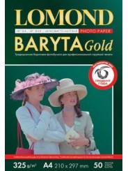 Fotopopierius Lomond Premium Gold Baryta Photo Paper Art Silk 325 g/m2 A4, 20 lapų