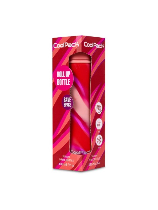 Gertuvė silikoninė CoolPack Pump 600 ml Girls Pink