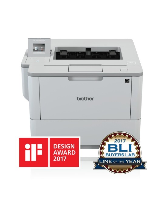 Brother HL-L6400DW Spausdintuvas lazerinis nespalvotas A4 50 ppm, Wi-Fi, Ethernet LAN, NFC, USB