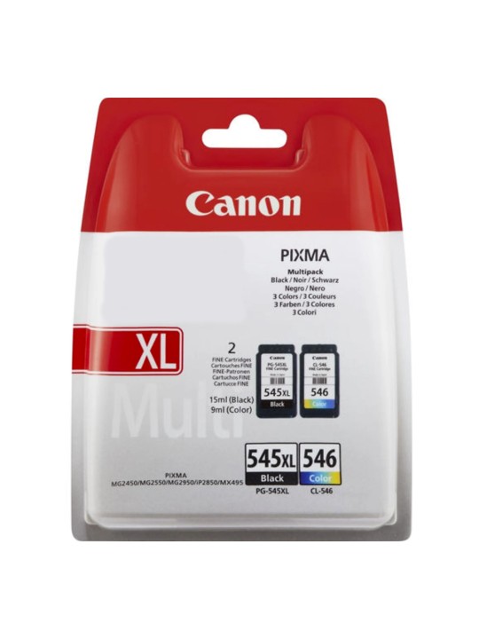 Canon PG-545XL/CL-546 (8286B010) Rašalinių kasečių komplektas, BK/CMY