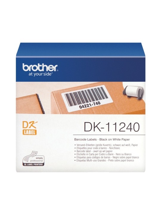 Brother DK11240 BARCODE LABELS