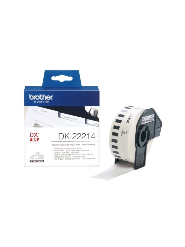 Brother DK22214 CONTINUOUS PAPER TAPE 12MM