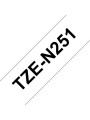 Brother TZEN251 24MM BLACK ON WHITE NONLAMINATED