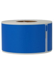 Dore analog labels S0722400 Dymo 99012 Blue 89mm x 36mm