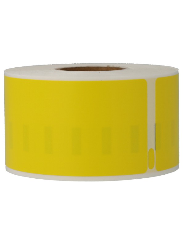 Dore analog labels S0722400 Dymo 99012 Yellow 89mm x 36mm