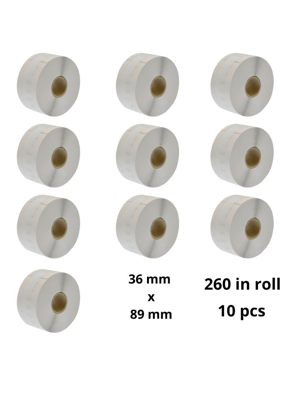 Dymo 99013 S0722410 label roll Dore compatible set 10 pcs