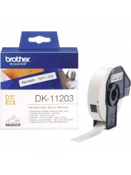 Brother DK-11203 DK11203 17mm x 87mm termopaberist etiketid