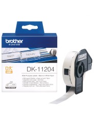 Brother DK-11204 DK11204 17mm x 54mm termopaberist etiketid