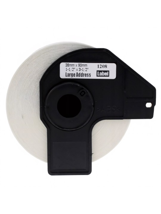 Brother DK-11208 DK11208 38mm x 90mm Thermal Paper Labels Dore manufacturer