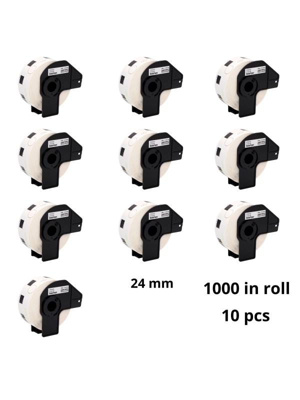 Brother DK-11218 DK11218 24mm termopaberist etiketid, tootja Dore, 10 tk