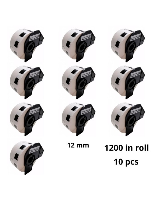 Brother DK-11219 DK11219 12mm lämpöpaperitarrat, valmistaja Dore, 10 шт