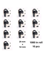 Brother DK-11226 DK11226 29mm x 52mm термо рулоны этикеток Dore производитель, 10 шт