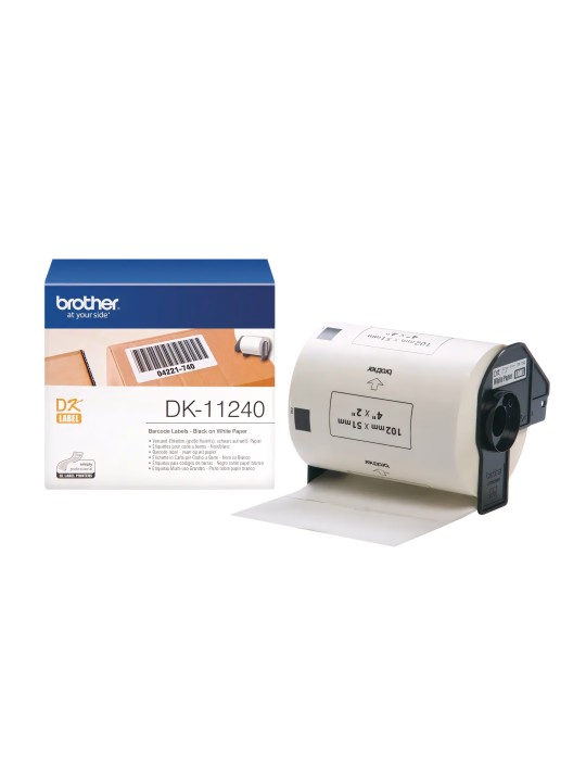 Brother DK-11240 DK11240 51mm x 102mm Thermal Paper Labels