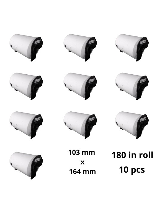 Brother DK-11247 DK11247 label roll Dore compatible set 10 pcs