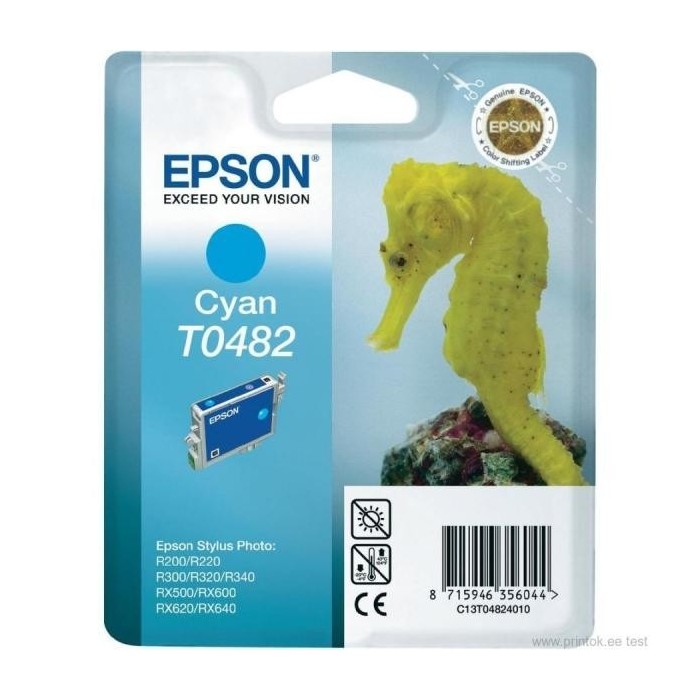 Epson Tindikassett T048220 T482C Cyan