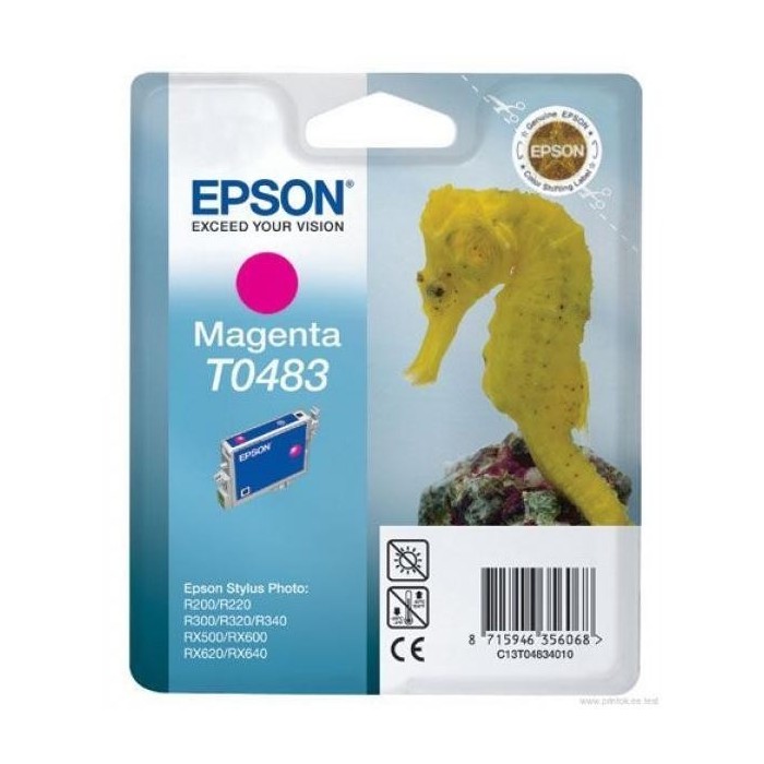 Epson Tindikassett T048320 T483M Magenta