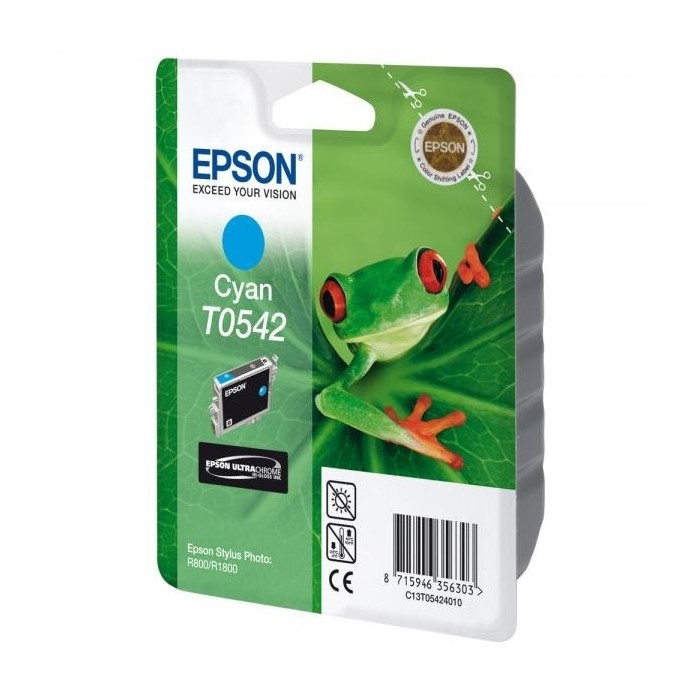 Epson tindikassett T0542 Cyan C13T05424010