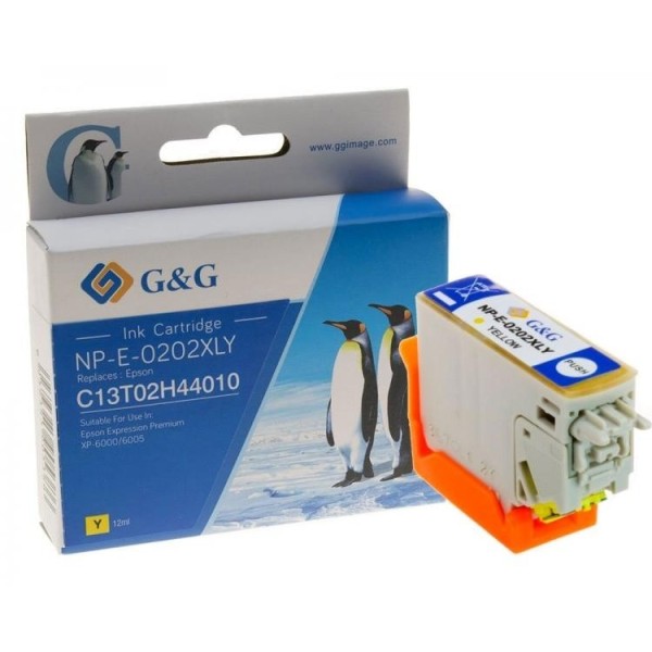 G&G analoog tindikassett Epson 0202XLY