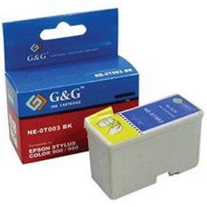 G&G ink cartridge Epson 0T003BK